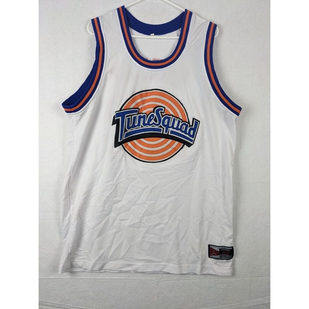 Tune Squad Mens‎ Jersey Murray 22 Size XL Tank Nylon Blend White